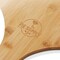 Pie Supply Bamboo Pizza Peel, Wooden Paddle Cutting Board with Handle for Pizza, Bread, Fruit, Vegetables, Cheese